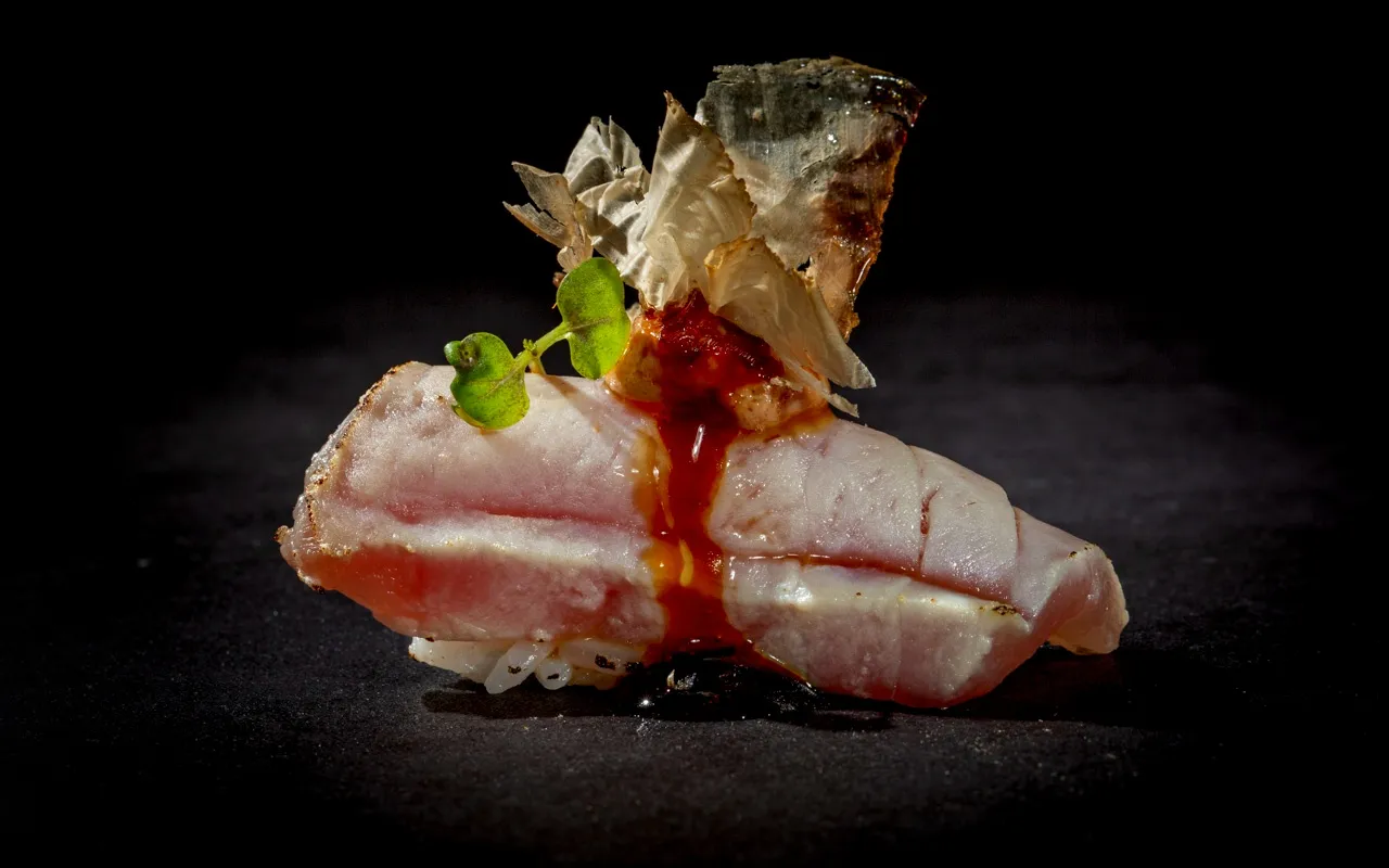 Nigiri thon foie gras – Sushijin, restaurant japonais à Olivet