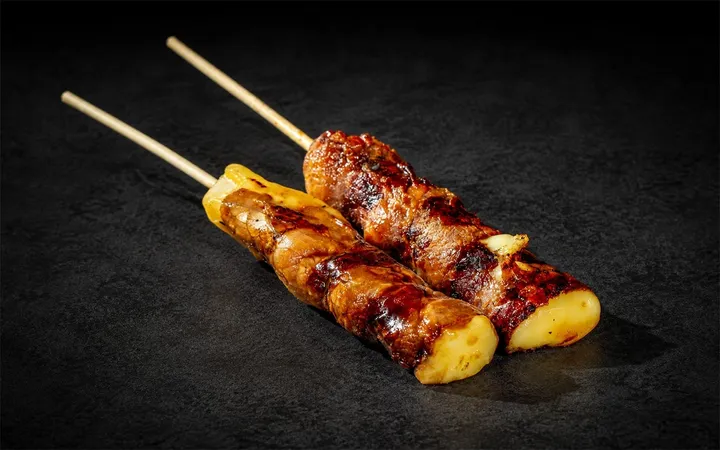BROCHETTE BOEUF AU FROMAGE – Sushijin, restaurant japonais à Olivet