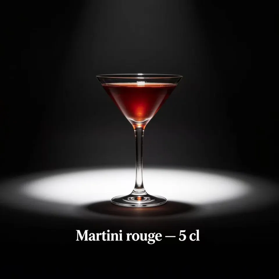 Martini rouge 5cl