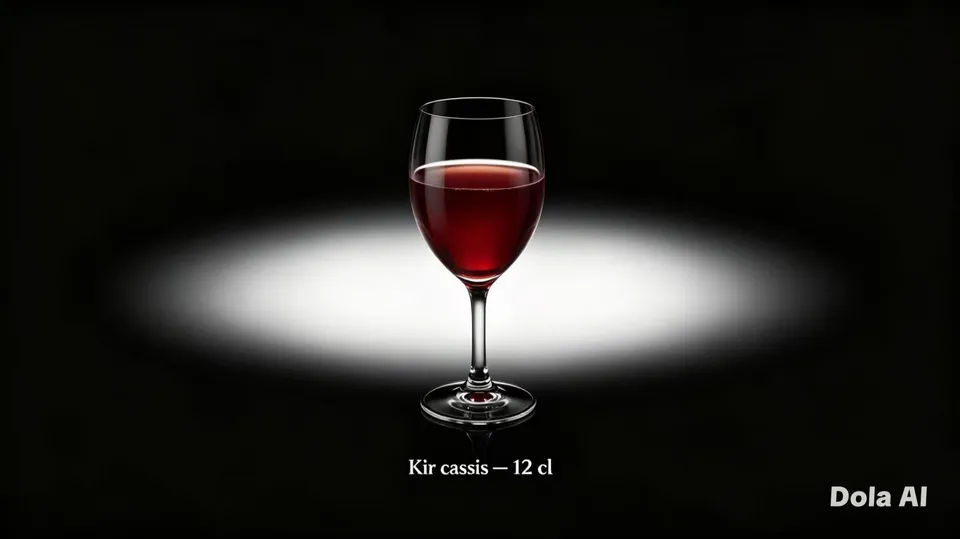 Kir cassis 12cl