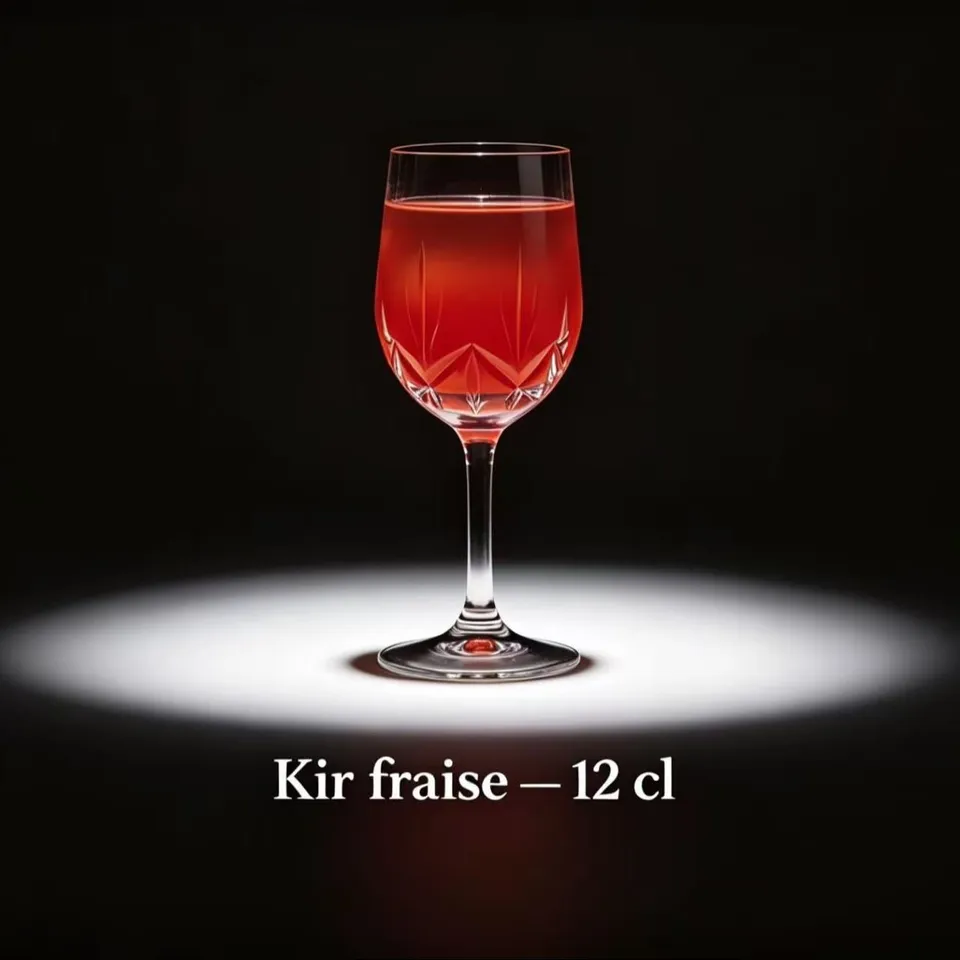 Kir Fraise 12cl